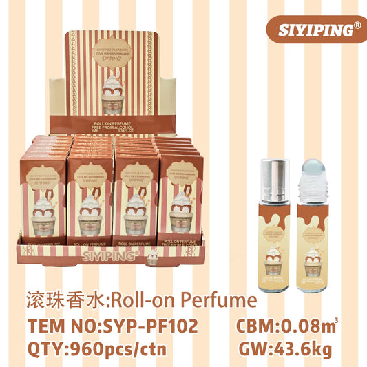 24PCS DISPLAY SIYIPING WHIPPED PLEASURE ROLL ON PERFUME SYP-PF102