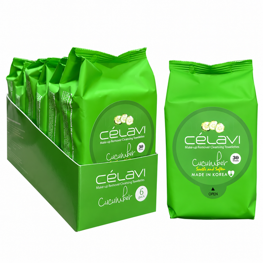 Celavi Makeup Cucumber Remover Cleansing Towelettes