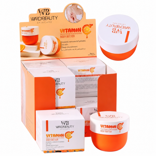 Manteca corporal de vitamina C WardaBeauty