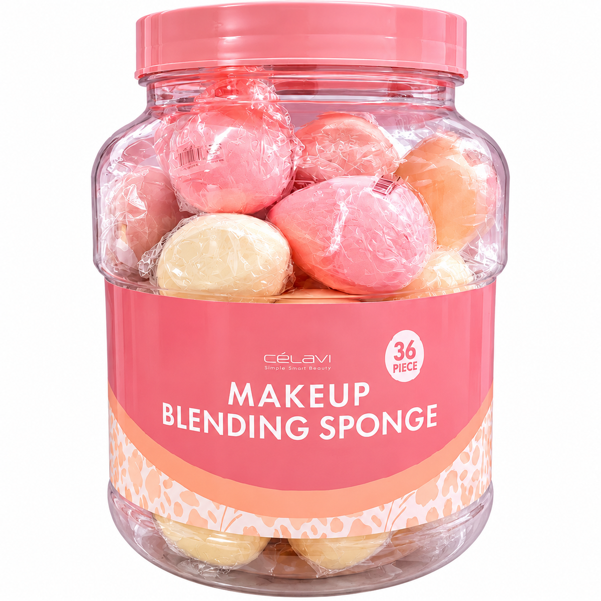 Esponjas para difuminar maquillaje Jar Celavi Mauves
