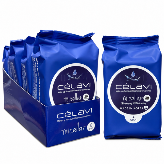 Celavi Makeup Micellar Remover Cleansing Towelettes