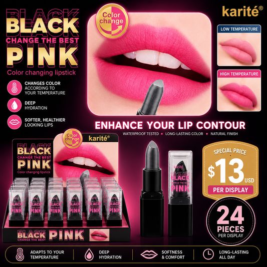 24PCS DISPLAY KARITE LIP CONTOUR PINK EDITION 36327-47