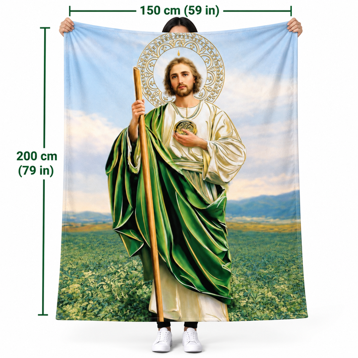 San Judas Soft Blanket