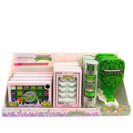 14PCS DISPLAY PROFUSION COSMETICS TEENAGE MUTANT NINJA TURTLES 3725