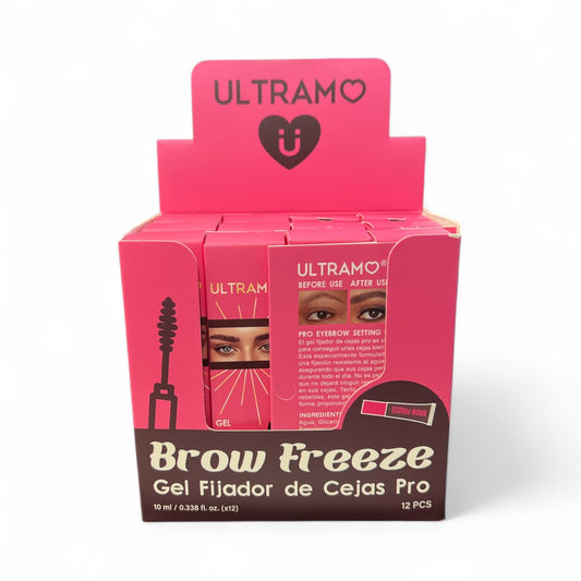 12PCS ULTRAMO PRO EYE BROW FREEZE SETTING GEL T2387