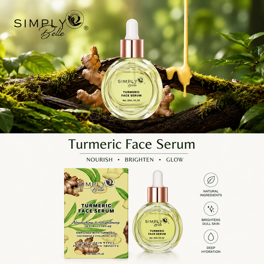 3PCS SIMPLY BELLA TURMERIC FACE SERUM FC1028
