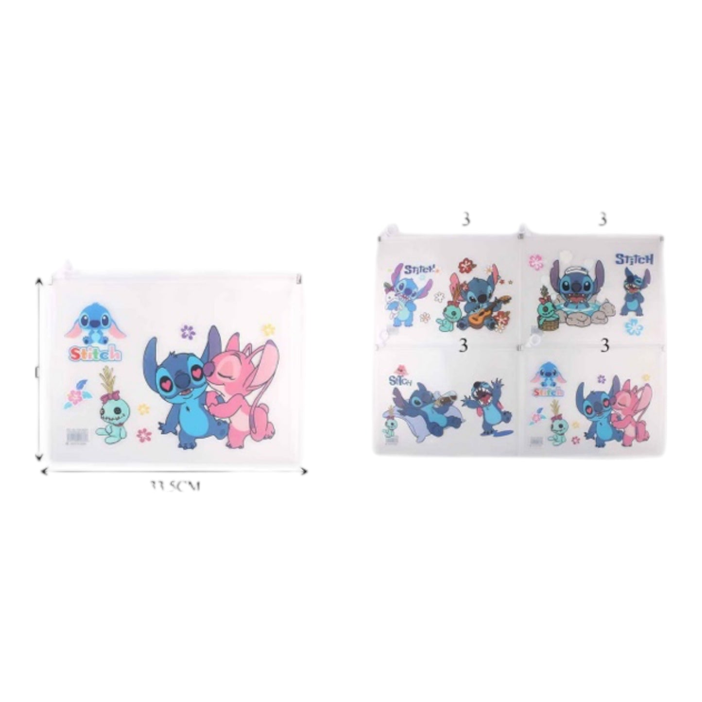 12PCS PACK BLUE ST SCHOOL FOLDERS QTY-0211