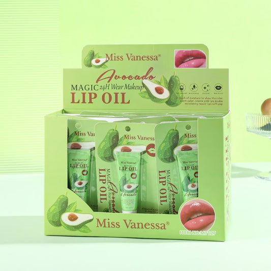 MISS VANESSA AVOCADO LIP OIL 24PCS DISPLAY M7127