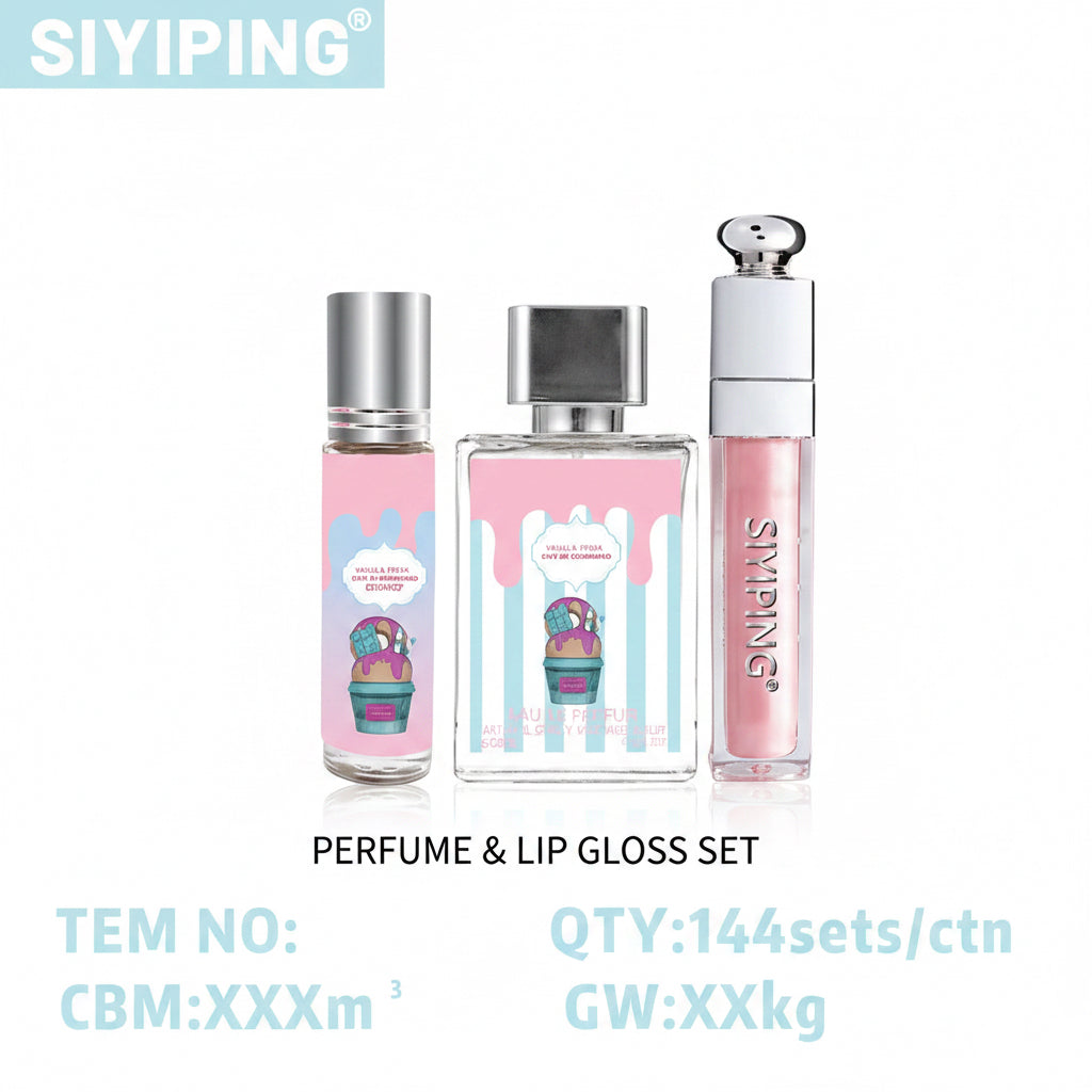 4PCS VANILLA FREAK GLOSS AND PERFUME SYP - ST98
