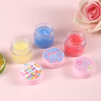 24PCS DISPLAY PRETTY PRIVILEGE SUGAR RUSH EXFOLIATING LIP SCRUB PLS3