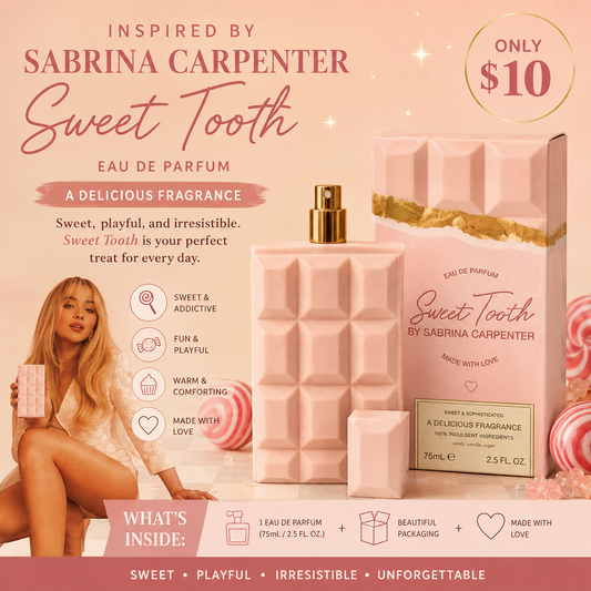 1PCS EUA DE PERFUME SABRINA CARPENTER SWEET DREAM PINK