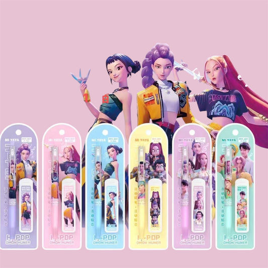 24PCS DISPLAY K-POP LED PENCIL WITH REFILL