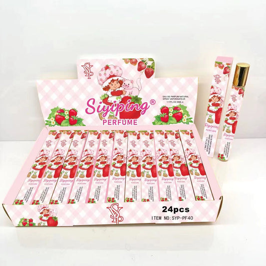 24PCS DISPLAY SIYIPING STRAWBERRY GIRL PERFUME SYP-PF40