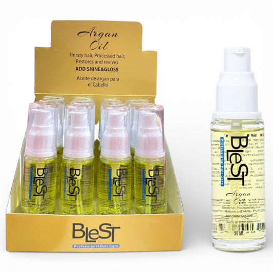 12 PCS DISPLAY BLEST ARGAN OIL BH704