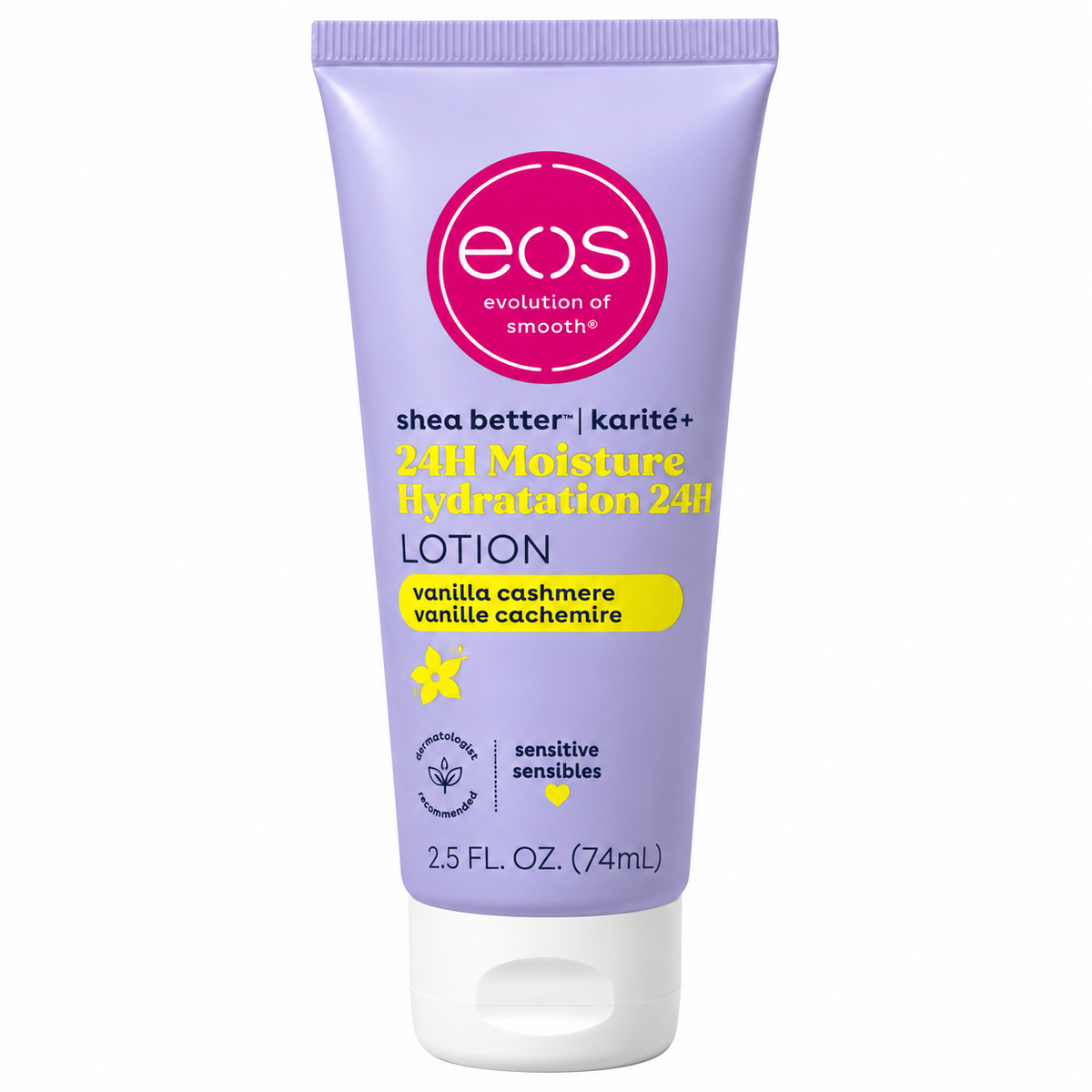 Original Eos Vanilla Cashmere 24H Moisture Hydration Lotion