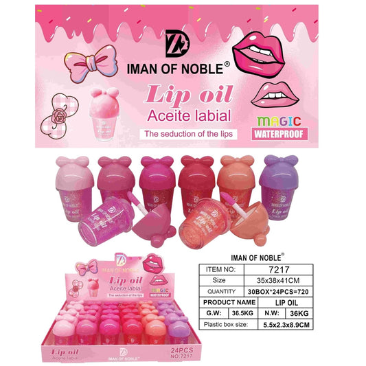 IMÁN OF NOBLE LIP OIL THE SEDUCTION OF THE LIPS #82