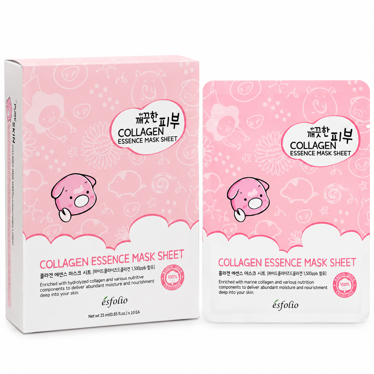 Esfolio Collagen Sheet Mask