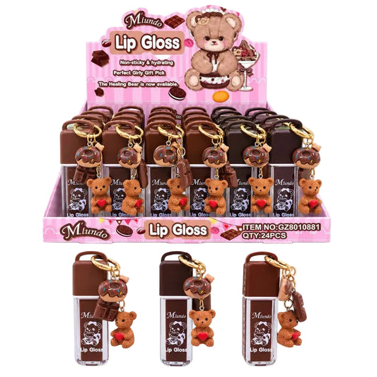 Mlundo Teddy Bear Lip Gloss