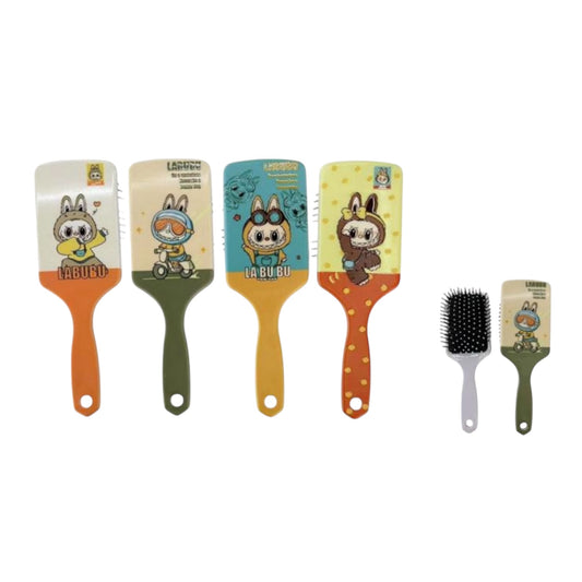 LA BU BU HAIR BRUSHES 12 PCS # B 9& B 10