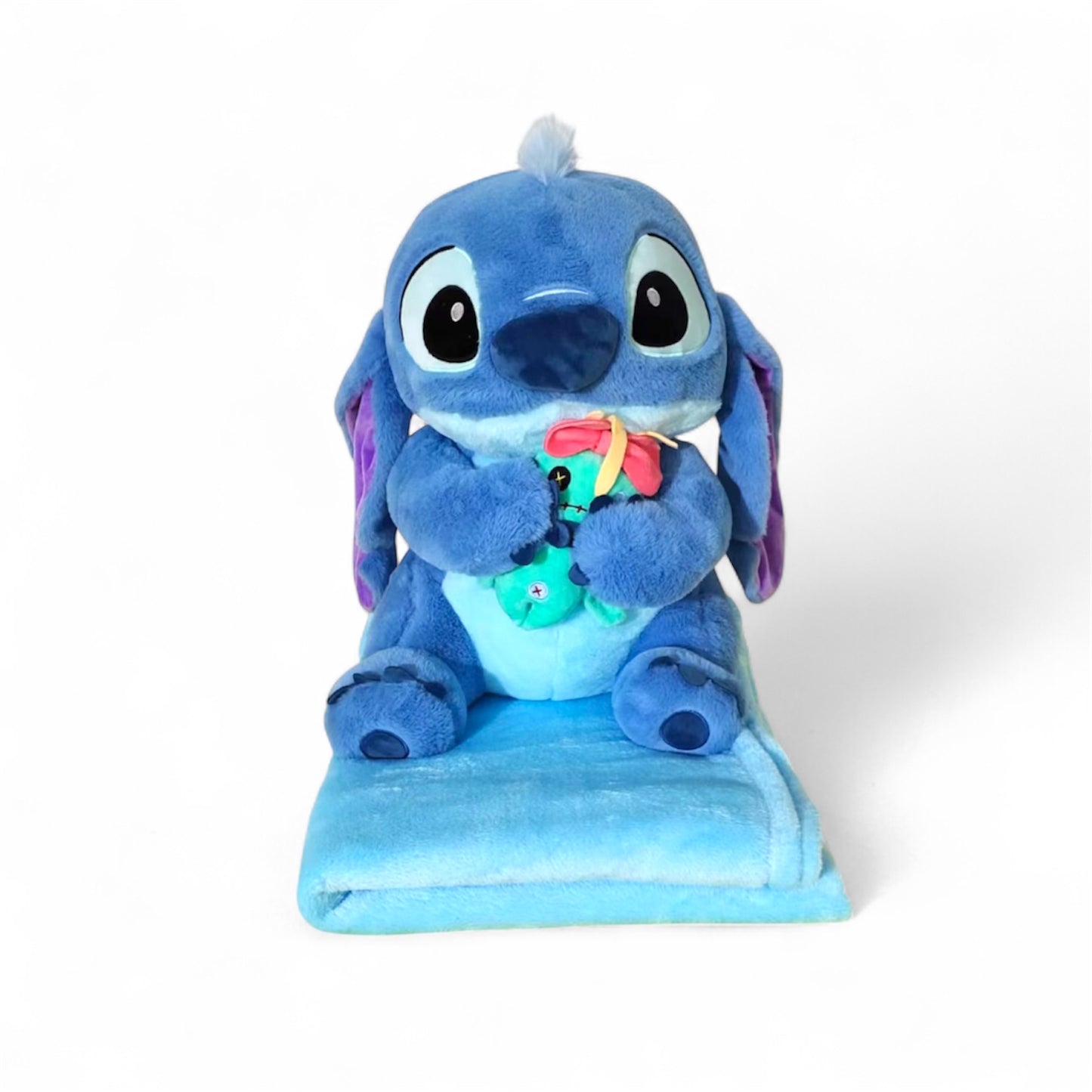BLUE GUY PLUSHY WITH BLANKET