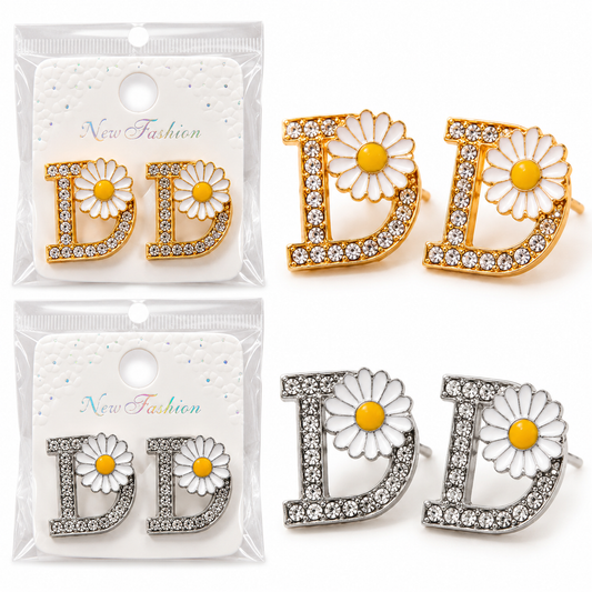 Pack de pendientes Bling Bling D Sunflower