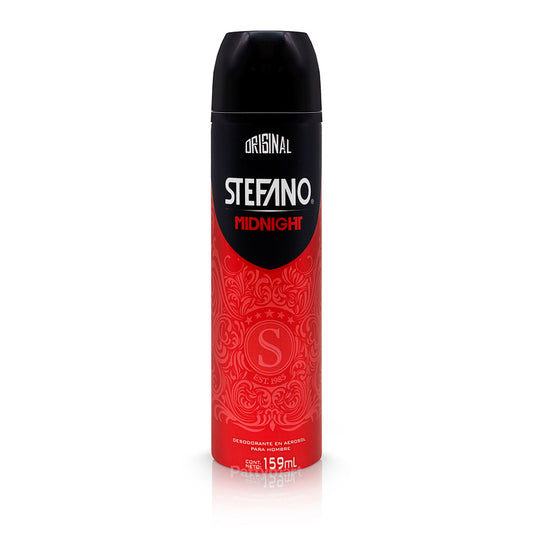 3PCS STEFANO MIDNIGHT MEN DEODORANT SPRAY 3781