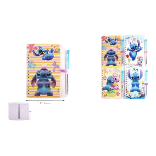 12PCS PACK BLUE ST NOTEBOOK +PEN KNV-8332