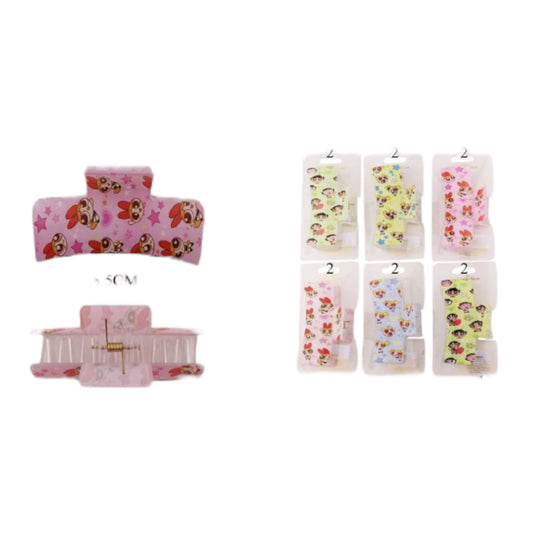12PCS SUPER GIRLS HAIR CLIPS QTY-1174