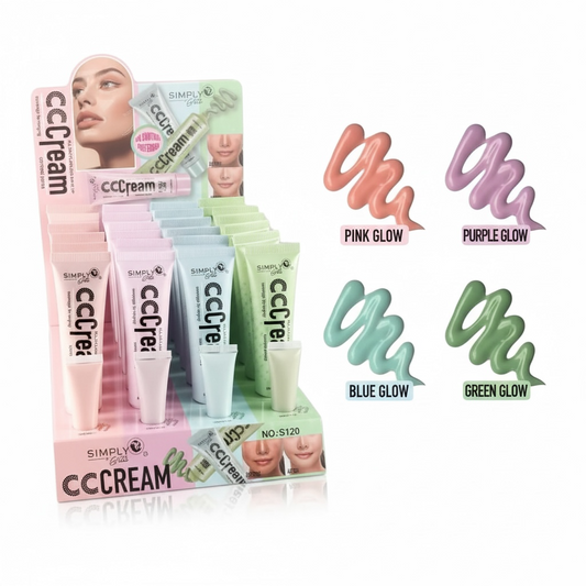24PCS DISPLAY SIMPLY BELLA CC CREAM CONCEAL PORES S120