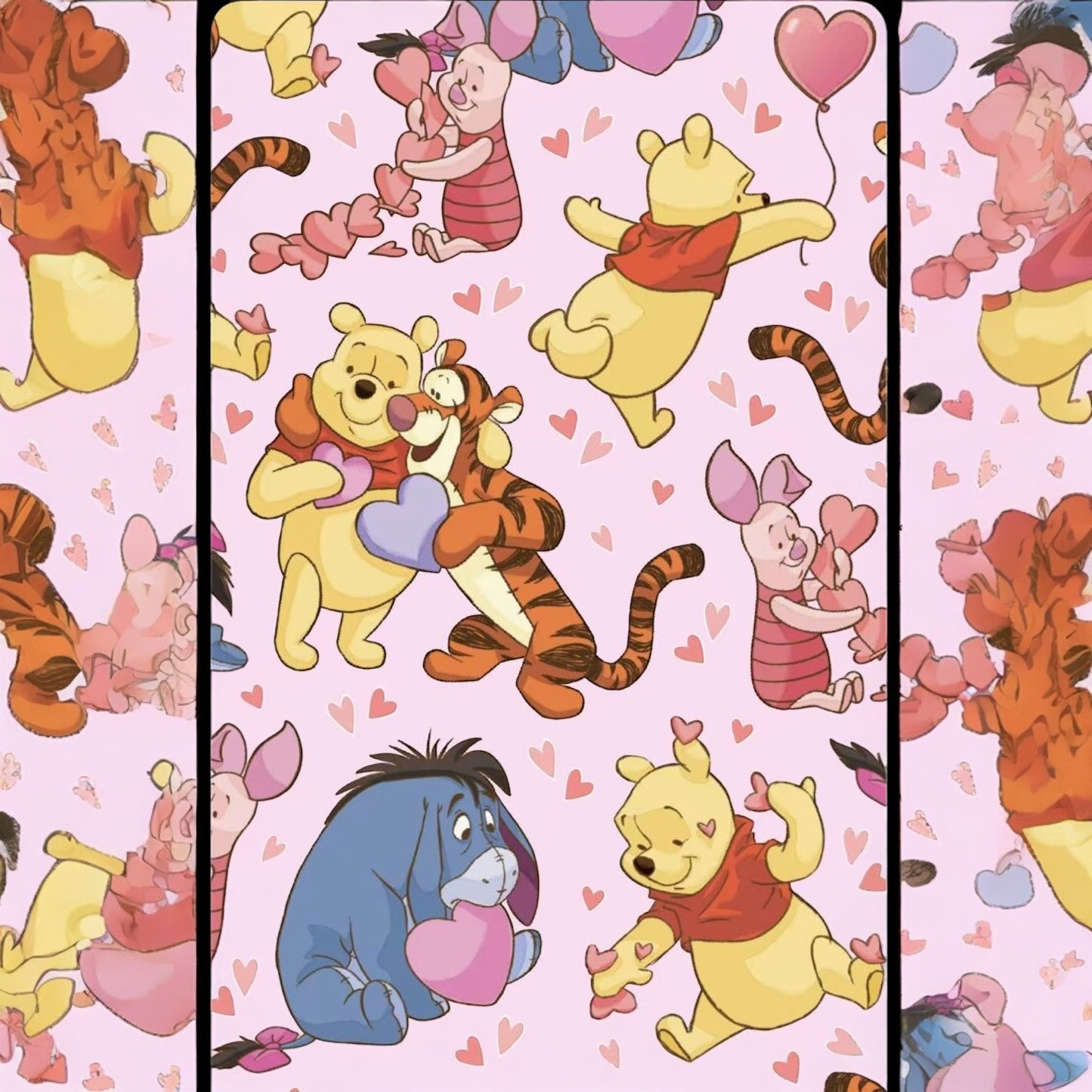2PCS YELLOW BEAR & FRIENDS SOFT BLANKET