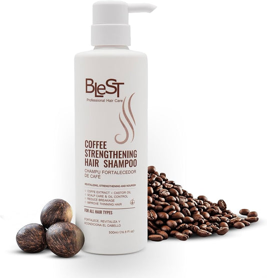 Champú fortalecedor para el cabello Blest Coffee