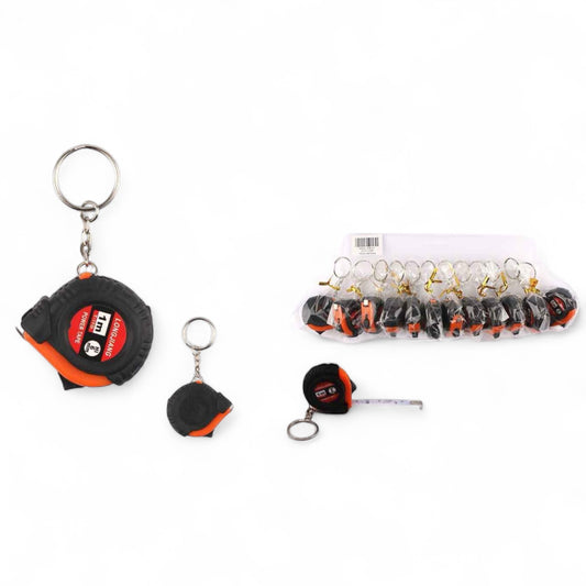 12PCS MINI KEYCHAIN MEASUREMENT TAPE KNV-1813