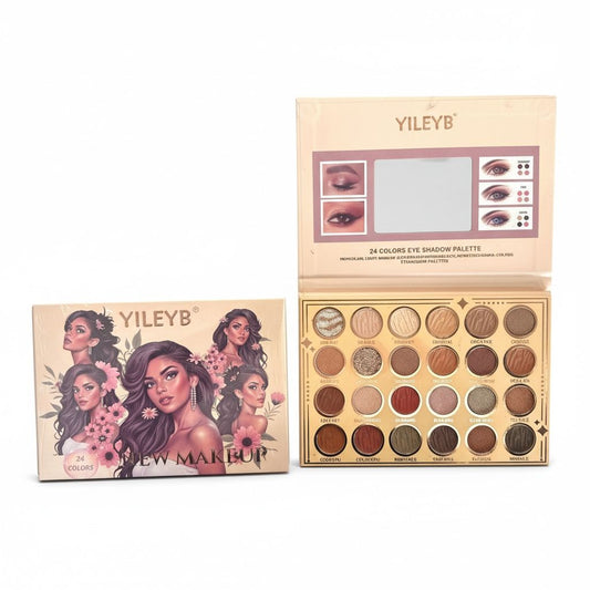 3PCS YILEYB NEW MAKEUP EYESHADOW PALETTE YL-203