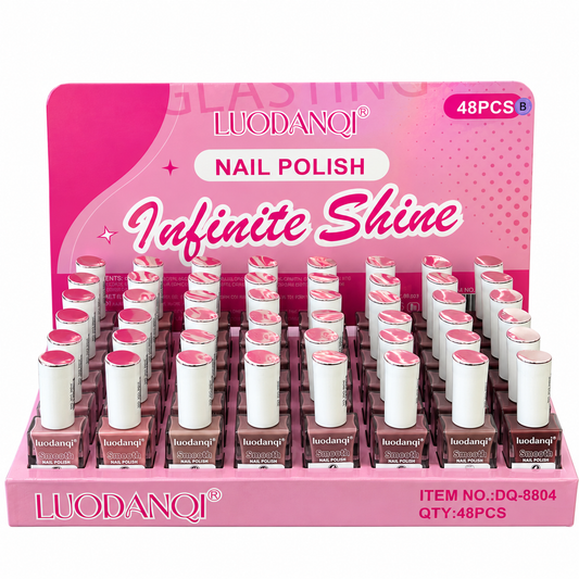 Esmalte de uñas color nude Luodanqi