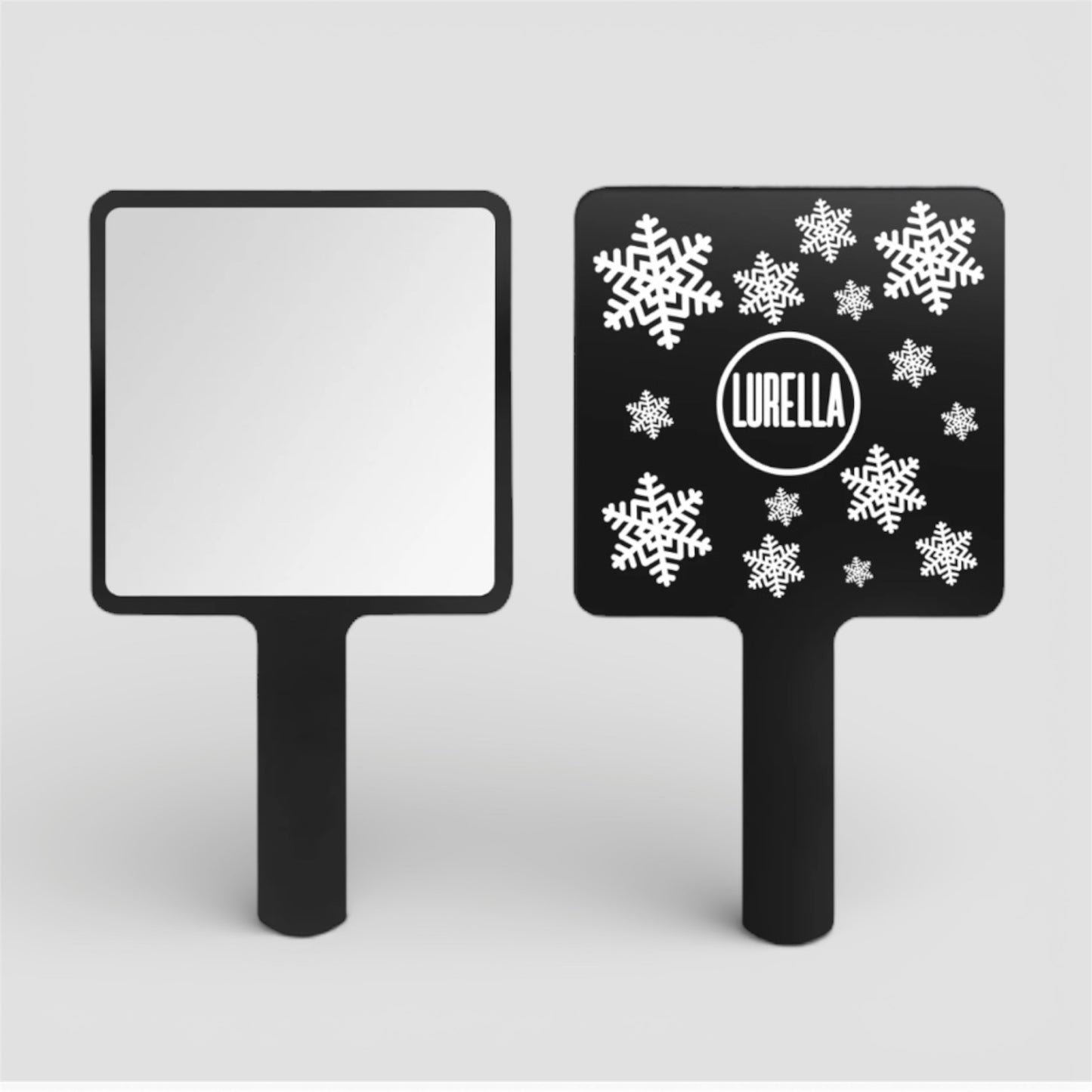 6PCS LURELLA LIGHT BLACK MINI FROSTY MIRROR 2977