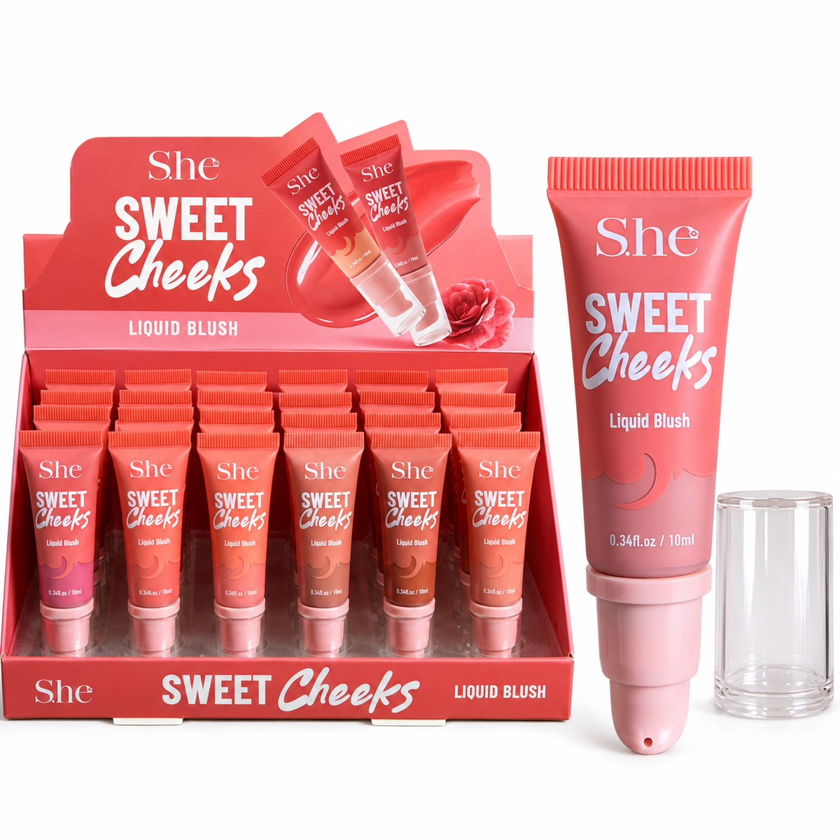 S.HE Make Up Sweet Cheeks Liquid Blush