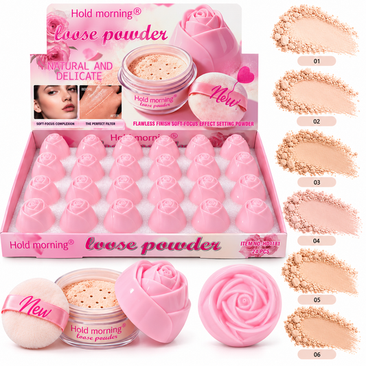 Polvos sueltos Hold Morning Rose
