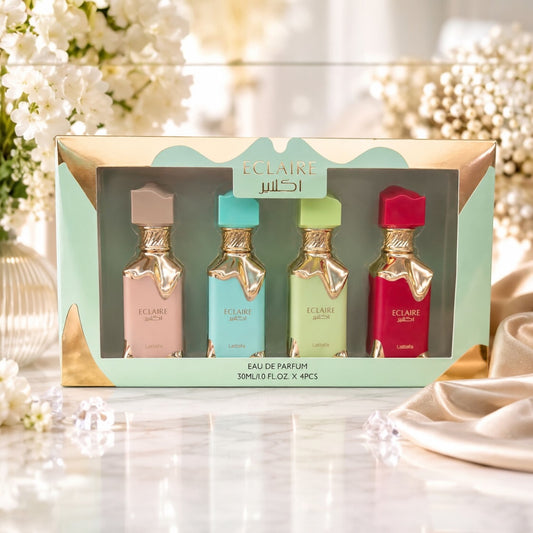 2PCS GREEN E DUPE 4 DIFFERENT COLOR PERFUME DUO SETS 9129