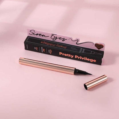 24PCS DISPLAY PRETTY PRIVILEGE SIREN EYES LIQUID EYELINER PLB1