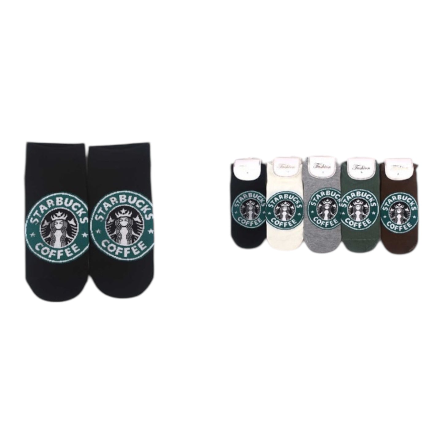 12PCS GREEN STARBURST SOCKS KNV-9431
