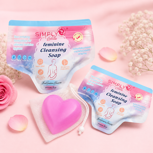12PCS SIMPLY BELLA FEMININE SOAP SIM056