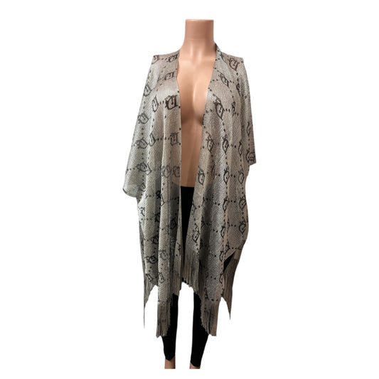 SILVER D&D SUMMER THROW ON SHALL