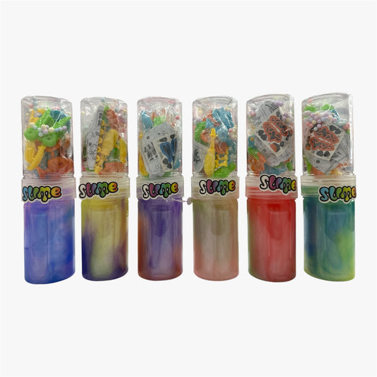 6PCS DISPLAY CRISTAL MUD HAPPY SLIME KNV-9458