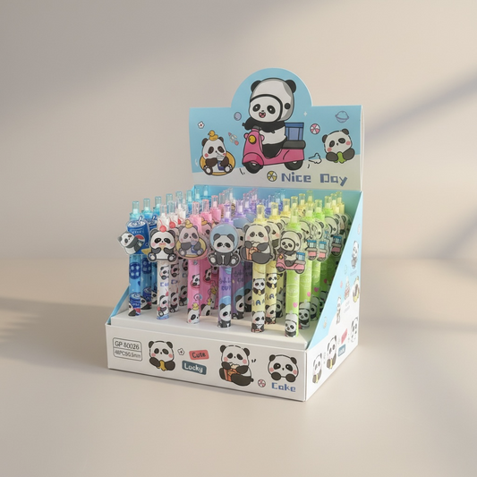 48PCS DISPLAY PANDA PENS GP-80026