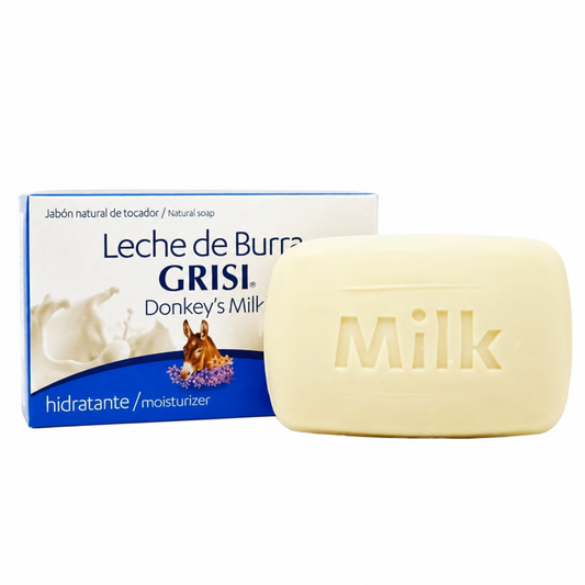 Jabón en barra Grisi de leche de burra