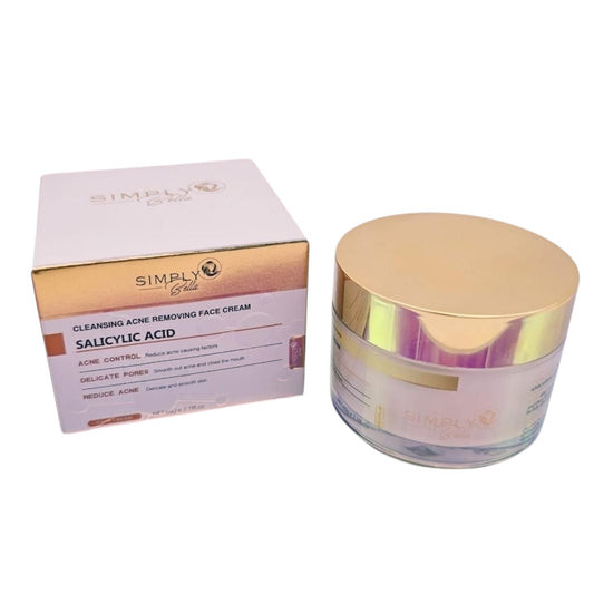 3PCS SIMPLY BELLA SALICYLIC ACID CLEANSING ACNE REMOVING FACE CREAM SIB101