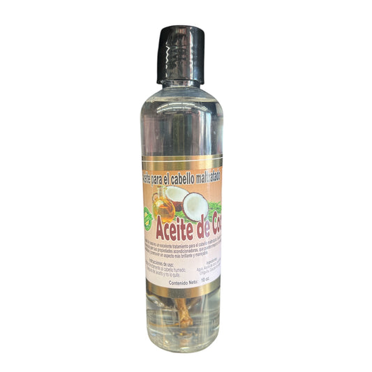 ACEITE DE COCO PARA EL CABELLO MALTRATADO #109