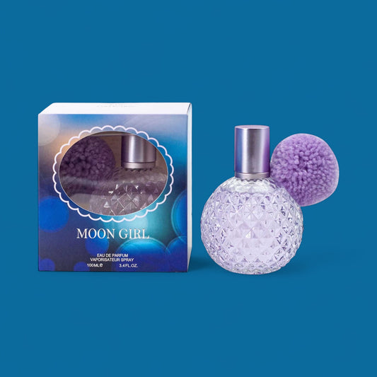 3PCS MOON GIRL WITH PURPLE  POM POM PERFUME 3.4FL.OZ 2505011380