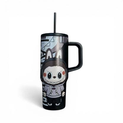 2PCS MIX MONSTER FUN + MIRROR SURFACE HOT WATER BOTTLE 0140