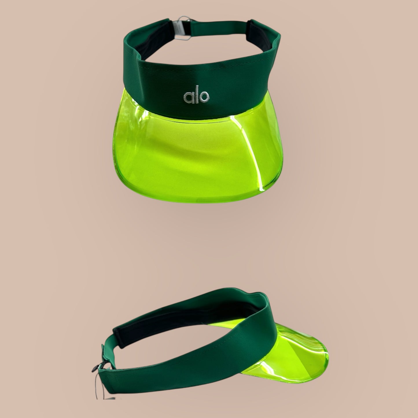 GREEN  SUMMER VISORS